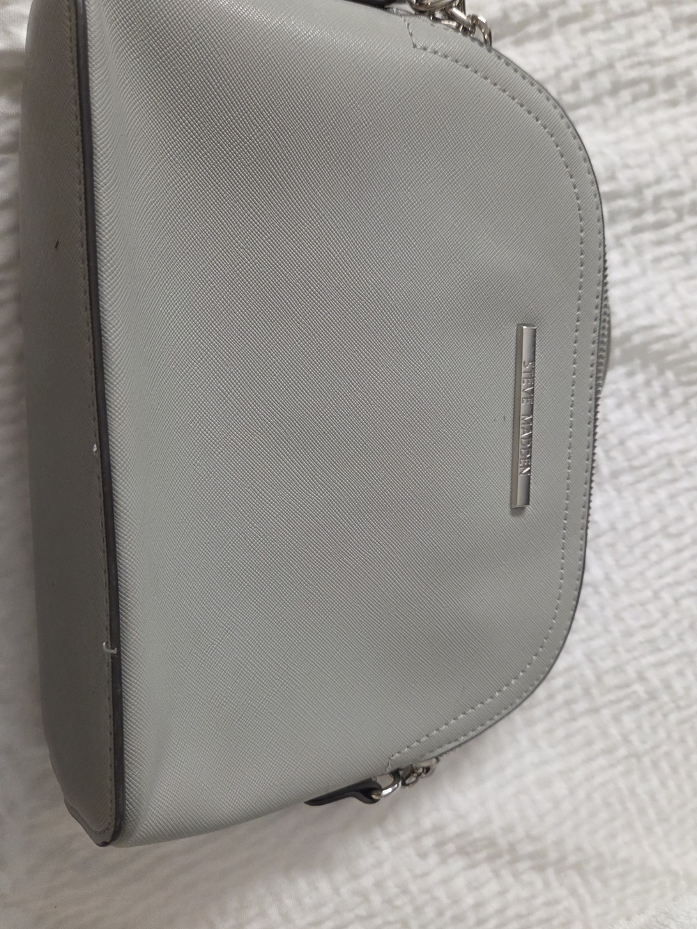 Steve Madden Light Gray Crossbody Bag
